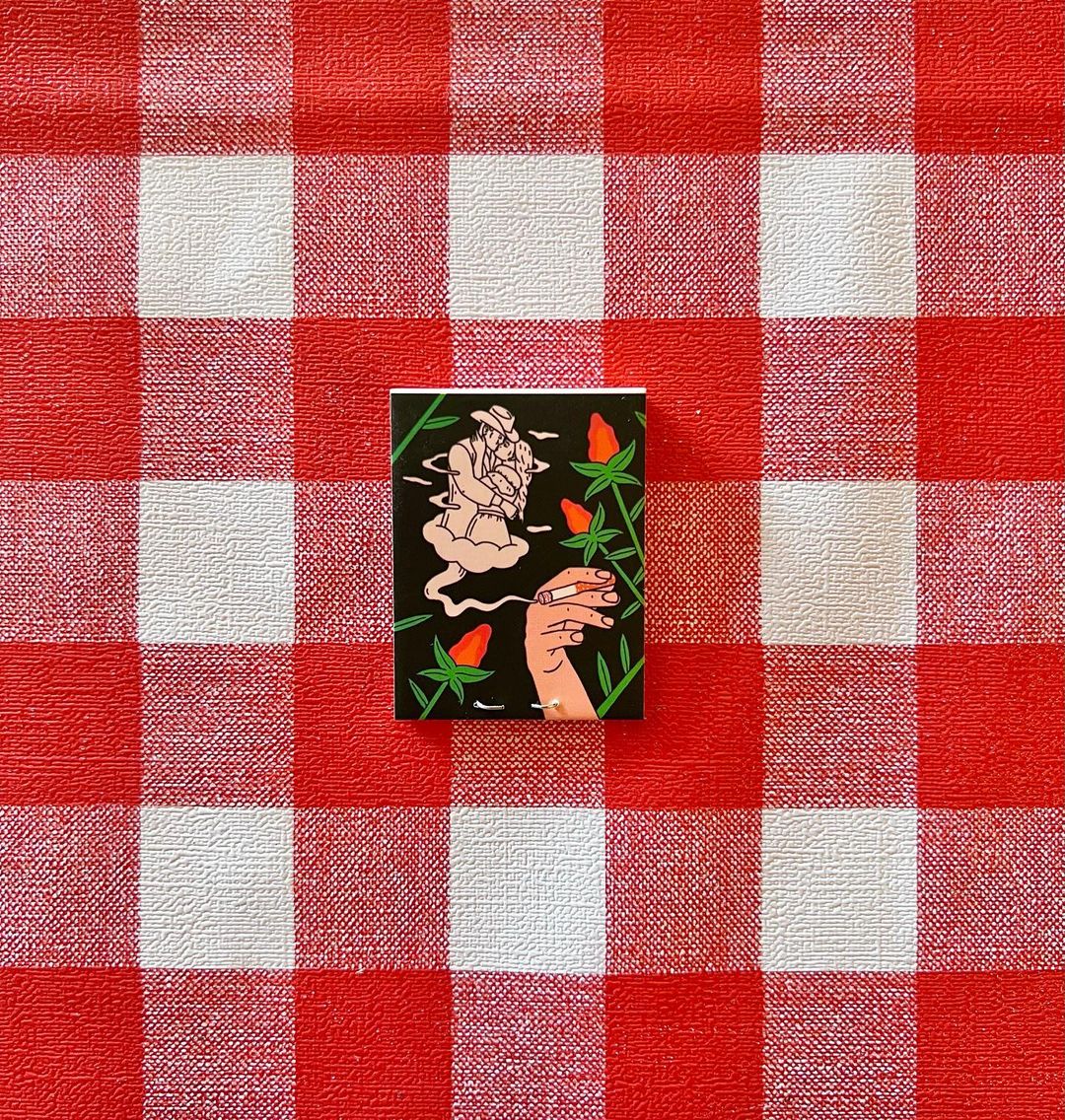 "Cigarettes" Matchbook